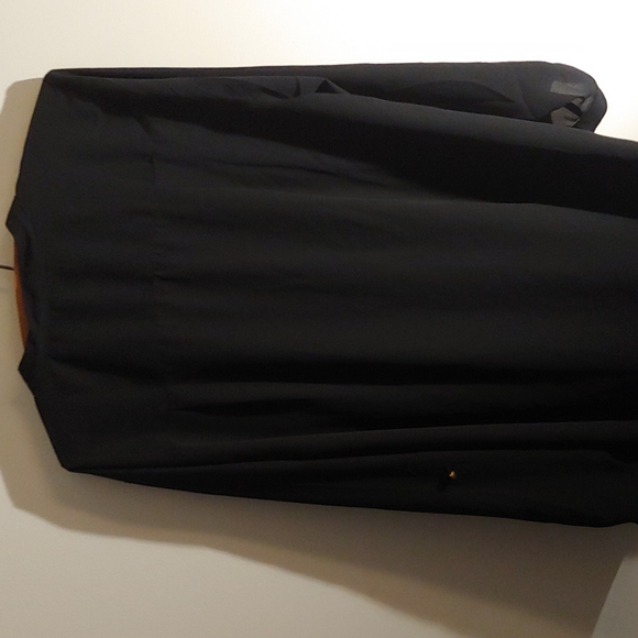 NWOT Black Button Up Blouse 2x - Picture 2 of 4